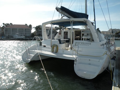 Used Sail Catamaran for Sale 2001 Moorings 3800 Boat Highlights